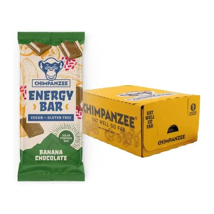 Chimpanzee Energieriegel Box (15 x 55 g) Banane-Schokolade