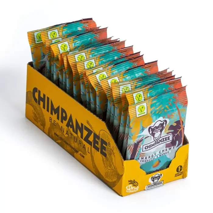 Chimpanzee Energy Chews Fruchtgummi Box (20 x 35 g) – MHD