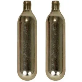 CO2-Kartusche mit Gewinde – 2 Stück à 16 Gramm