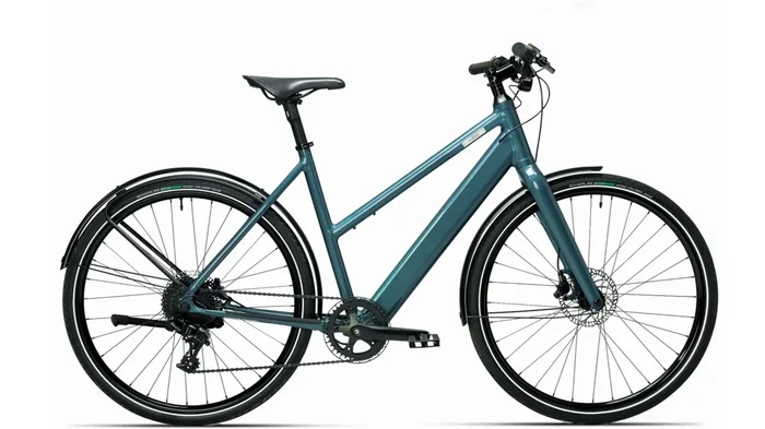 Coboc Vesterbro TPZ 360 Wh E-Bike Trapez 27,5″ opal blue, gloss