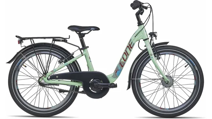 Cone W 200 N3 ND Onroad Kinderrad 20″ minzgrün/seegrün/granatapfelrot