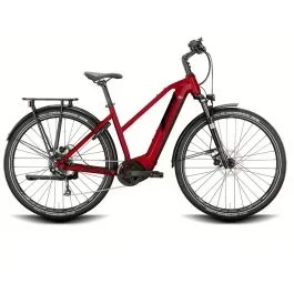 Conway Cairon T 2.0 625 Mid | Trekking E-Bike | 28″ | 625Wh | Bosch | red metallic / black metallic