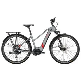 Conway Cairon T 2.0 625 Mid | Trekking E-Bike | 28″ | 625Wh | Bosch | shadowgrey metallic matt / red metallic