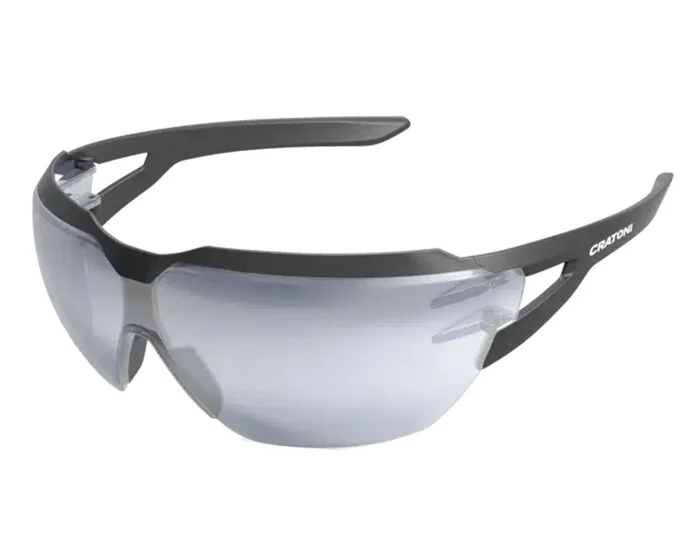 Cratoni C-Active Photochromic Sport-Sonnenbrille | black matt-clear silver mirror