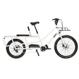 Creme Happy Wagon | E-Lastenrad | 24″ | 504Wh Shimano E6100 | weiß