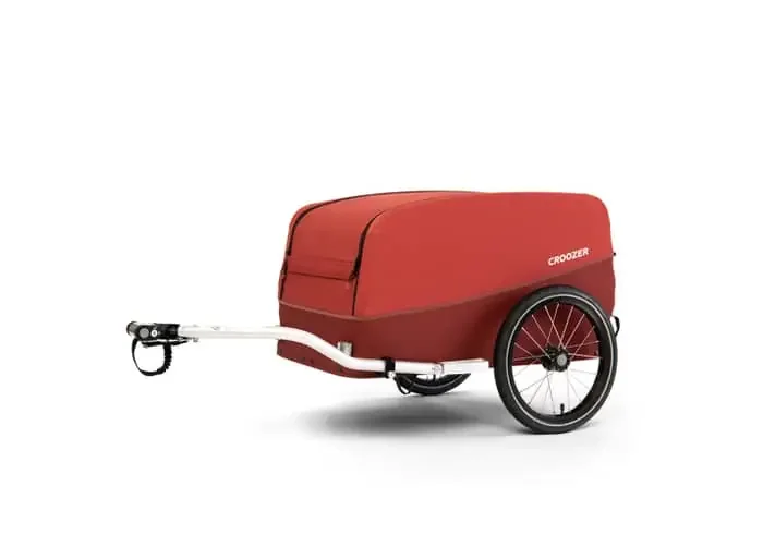 Croozer Cargo Pakko Fahrradanhänger Transport rot