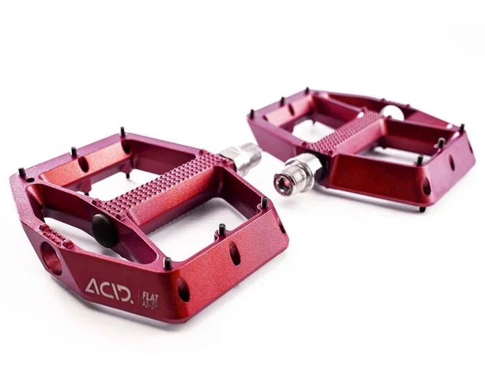 Cube ACID Pedale FLAT A3-ZP (paar) | rot