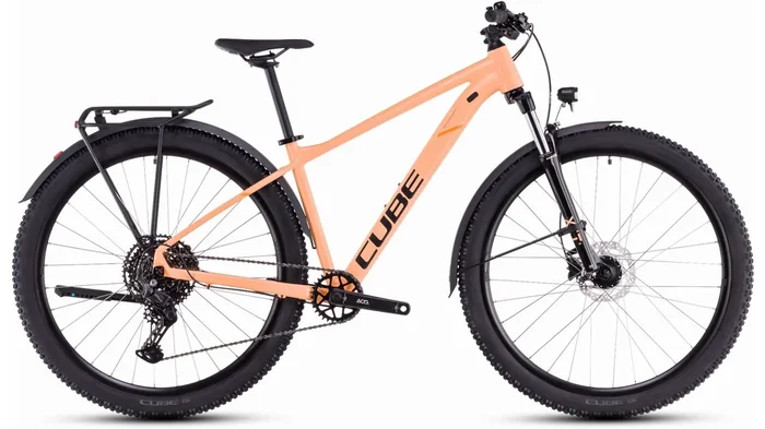 Cube Aim Race Allroad MTB-Hardtail Diamant tangerine´n´black