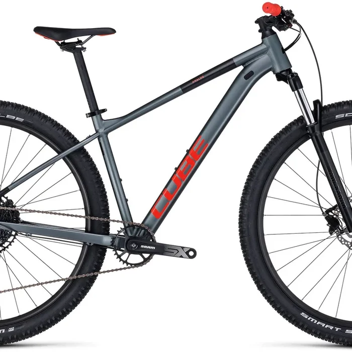 Cube Analog flashgrey´n´red