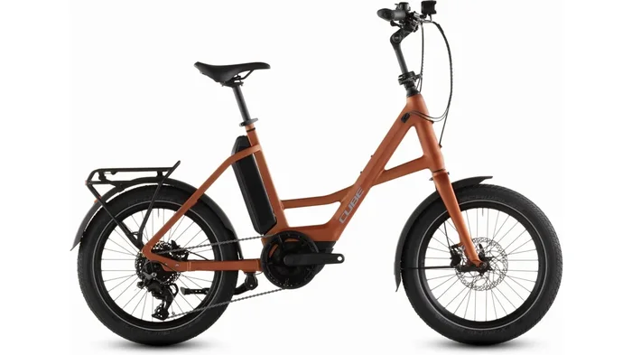 Cube Compact Hybrid 545 Wh E-Kompaktrad 20″ rustorange´n´reflex one size