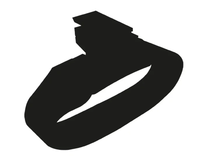 Cube Helmhalterung für Cube Licht | black