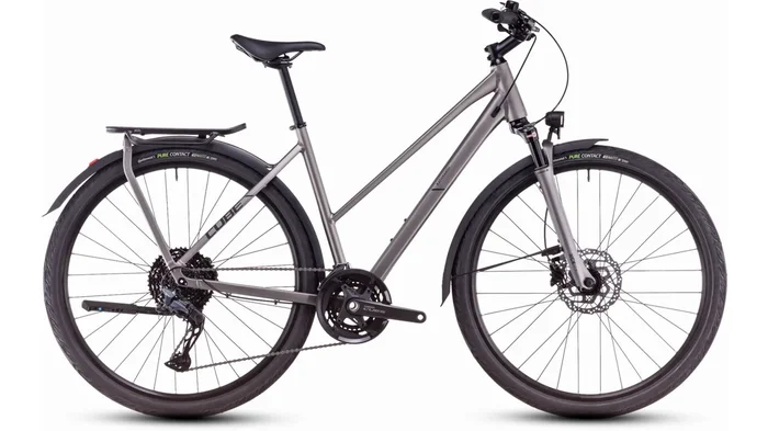 Cube Kathmandu EXC Trekkingrad Trapeze 28″ grey´n´black