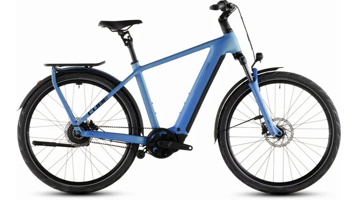 Cube Kathmandu Hybrid Comfort Pro 800 Wh E-Bike Diamant 28″ azure´n´black
