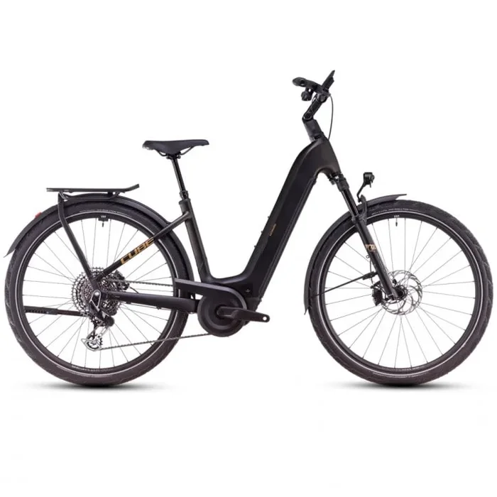 Cube Kathmandu Hybrid SLT 800 golddust´n´black 2025 Easy Entry – RH 46 cm