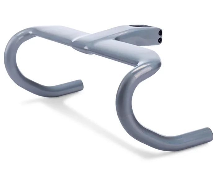 Cube Lenker-Vorbau-Kombination Litening Aero Pro (2022) 420/100mm | flashwhite´n´carbon