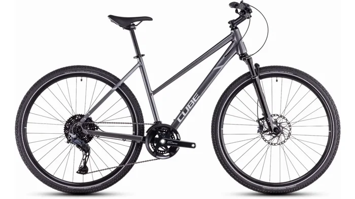 Cube Nature SLX Crossrad Trapeze 28″ graphite´n´fossil