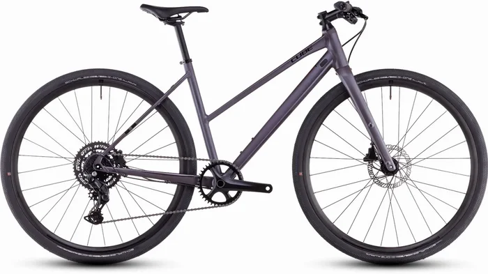 Cube Nulane One Fitnessbike Trapeze 28″ mineralgrey´n´black