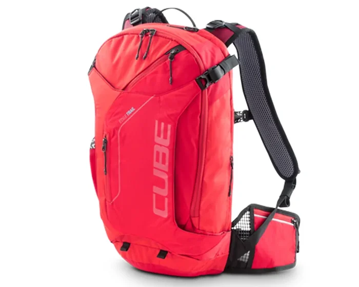 Cube Rucksack Edge Trail – 16 Liter Fahrrad Rucksack | red