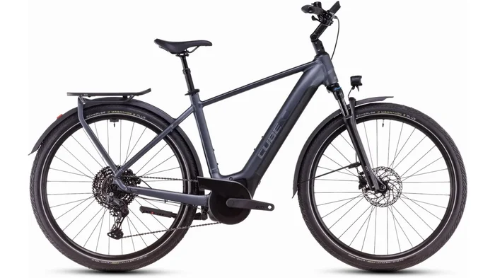 Cube Touring Hybrid Pro 625 Wh E-Bike Diamant 28″ metallicgrey´n´chrome
