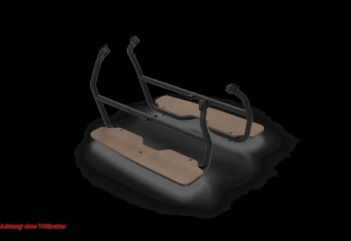 Cube Trittbrettrahmen Longtail | black