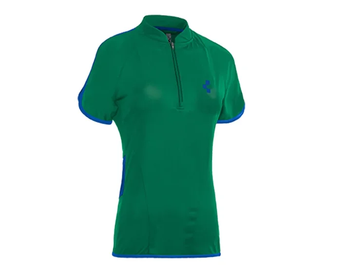Cube WLS TOUR Trikot kurzarm | green n blue