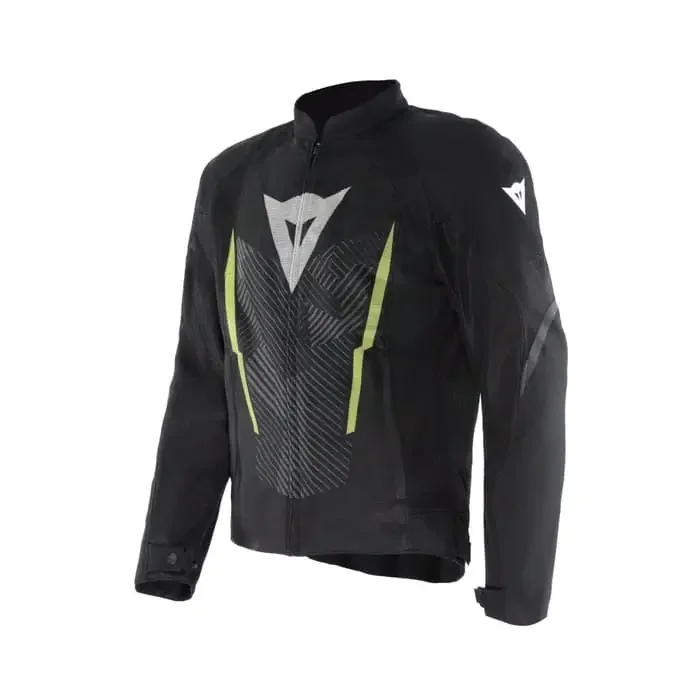 Dainese Herosphere Motorradjacke schwarz-weiß-fluo 52
