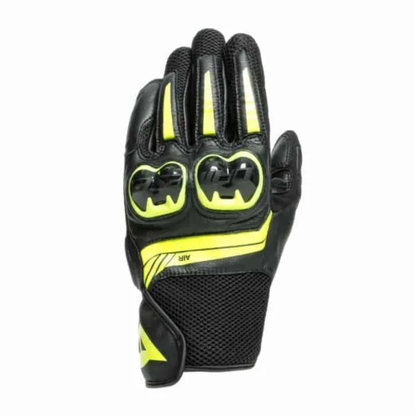 Dainese Mig 3 Motorradhandschuhe Leder schwarz-neon XXL