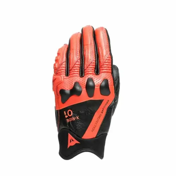 Dainese X-Ride Motorradhandschuh schwarz-fluorot L