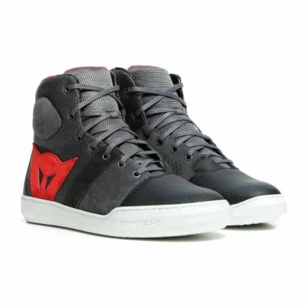 Dainese York Air Motorradstiefel schwarz-rot 44