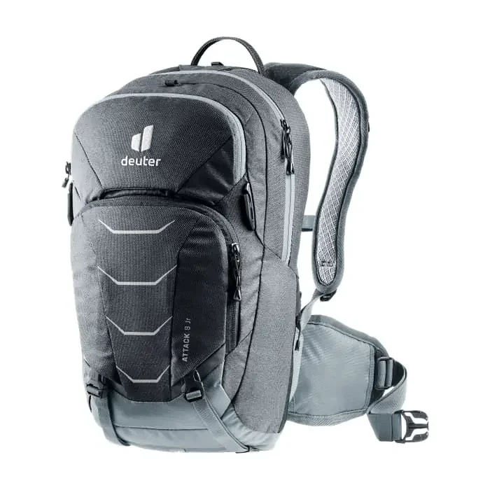 Deuter Attack 8 Junior Protektor-Rucksack graphite-shale