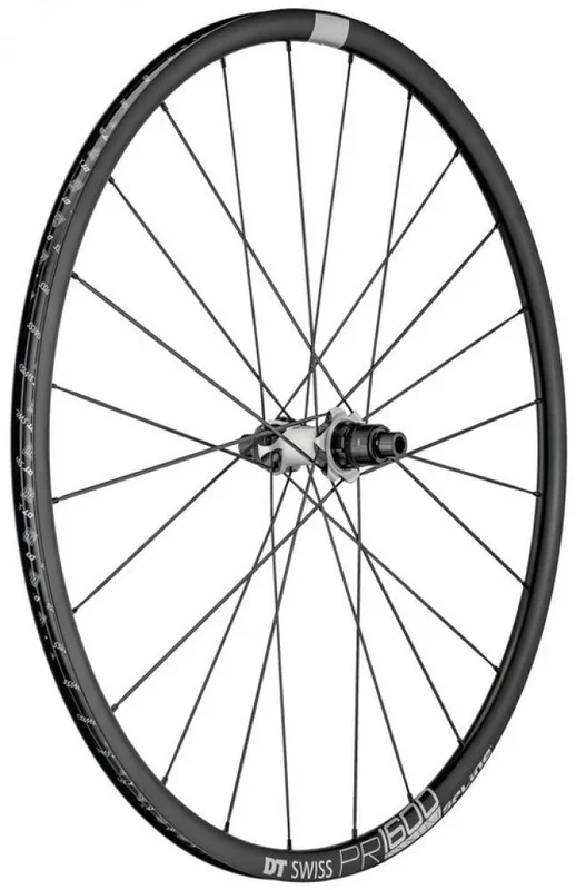 DT SWISS Laufrad (Hinterrad) PR 1600 Spline DB 23 Alu, schwarz, CL, 142/12mm TA, Sram XDR