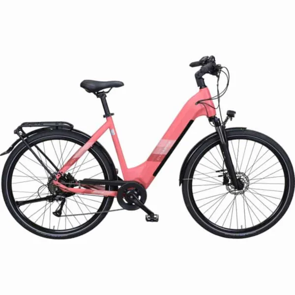 Dynabike Soul E-Bike City Bike Tiefeinsteiger 28″ rot