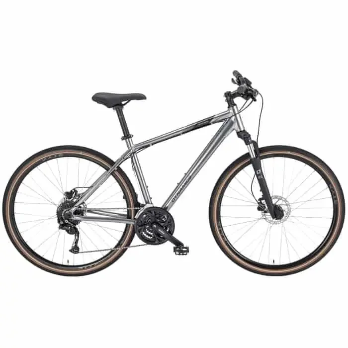 Dynamics Isobaric Crossbike Herren 28″ silber 58 cm