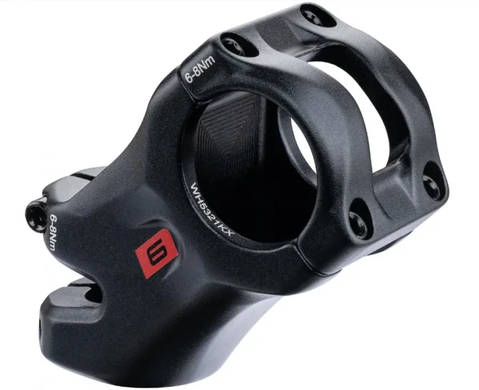 Ergotec Vorbau High Ray 6, 55 mm, 45°, Ahead 28.6/35.0, AL6061-T6, Safety Level 6, Farbe schwarz