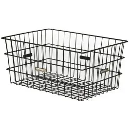 Fahrradkorb für Gepäckträger Basil Zembla 53 x 37 x 23 cm – Schwarz