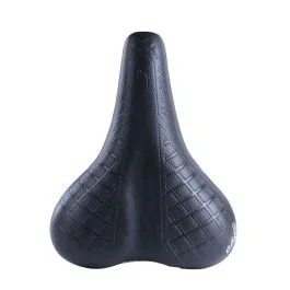 Fahrradsattel Selle Bassano Cafe Racer Bobber für Herren – Schwarz