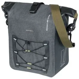 Fahrradtasche Basil Navigator Storm MIK SIDE M 12-15 Liter 34 x 28 x 19 cm – Schwarz