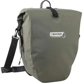 Fahrradtasche Büchel 100% wasserdicht 25,4 Liter – olivgrün