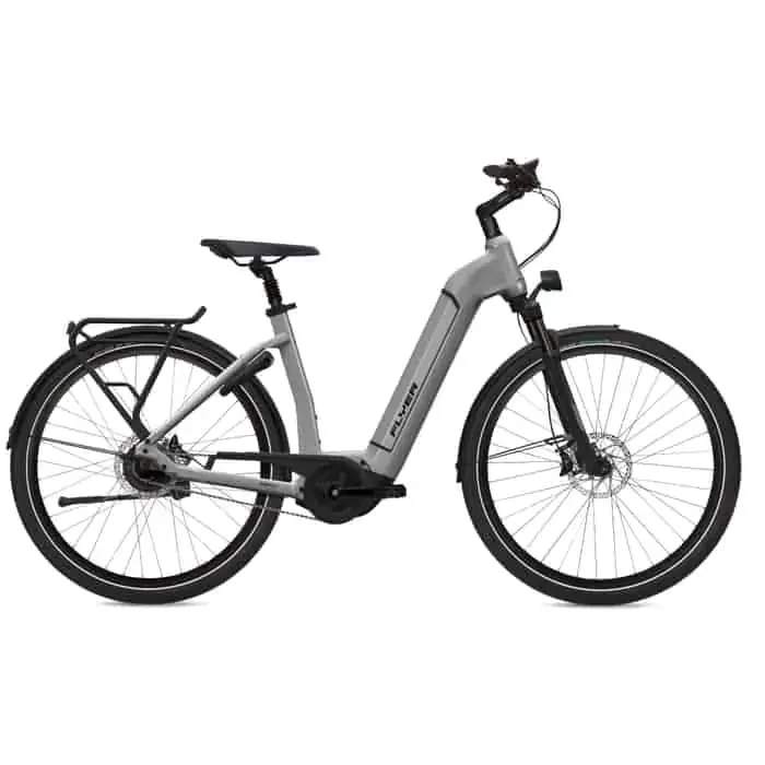 Flyer Gotour 6 3.40 E-Bike Cityrad Tiefeinsteiger 28″ silber