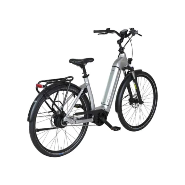 Flyer Gotour 6 5.20 Comfort E-Bike City Bike Tiefeinsteiger 28″ silber