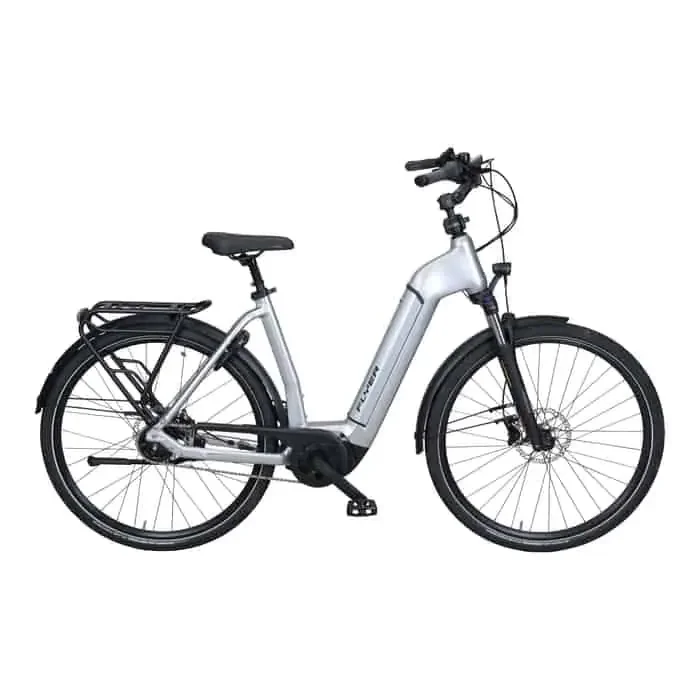 Flyer Gotour 6 5.40 E-Bike Cityrad Tiefeinsteiger 28″ silber S = 45 cm