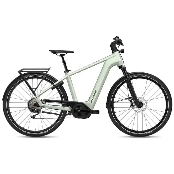 Flyer Gotour 7.10 ABS E-Bike Trekkingrad Herren 29″ grün
