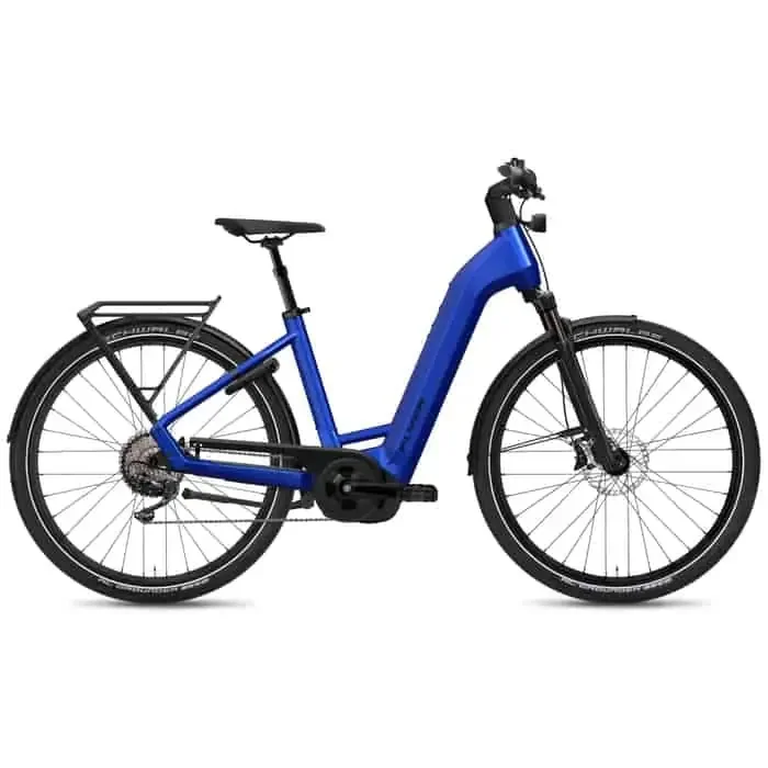 Flyer Gotour 7.10 ABS E-Bike Trekkingrad Tiefeinsteiger 29″ blau M = 48 cm