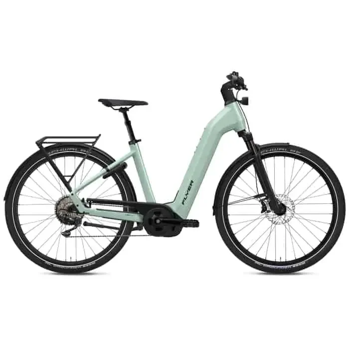 Flyer Gotour 7.10 E-Bike Trekkingrad Tiefeinsteiger 29″ grün