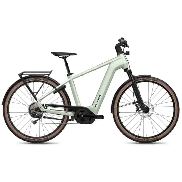 Flyer Gotour 7.12 XC ABS SUV E-Bike Trekkingrad Herren 29″ grün L = 53 cm