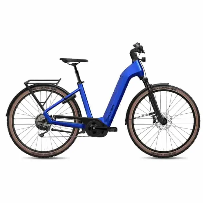 Flyer Gotour 7.12 XC ABS SUV E-Bike Trekkingrad Tiefeinsteiger 29″ blau M = 48 cm