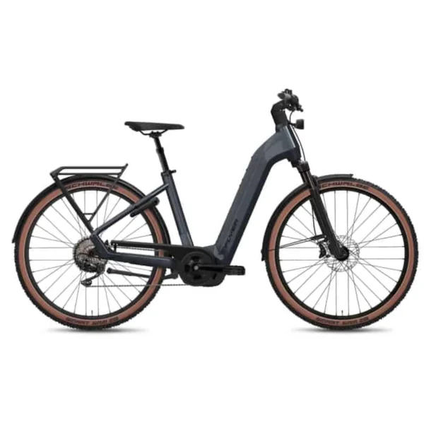 Flyer Gotour 7.12 XC SUV E-Bike Trekkingrad Tiefeinsteiger 29″ grau L = 53 cm