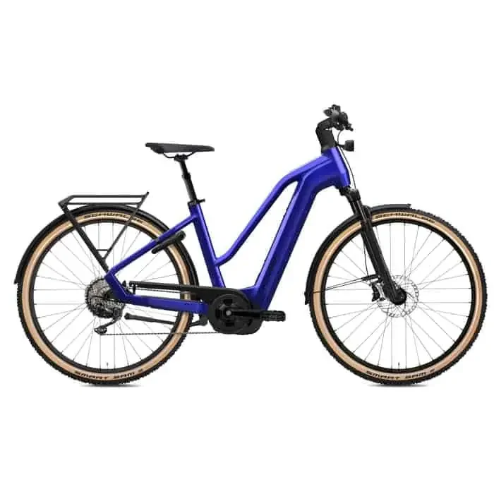 Flyer Gotour 7.12 XC SUV E-Bike Trekkingrad Trapez 29″ blau XL = 60 cm