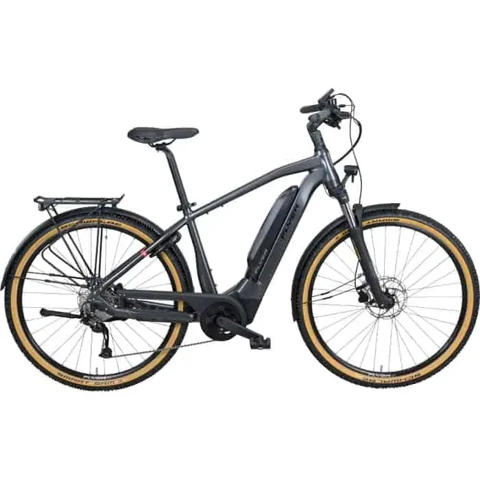 Flyer Upstreet 5 3.12 E-Bike Trekkingrad Herren 28″ grau M = 47 cm