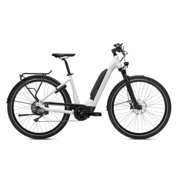 Flyer Upstreet 5 7.12 XC E-Bike Trekkingrad Tiefeinsteiger 27.5″ weiß XL = 55 cm